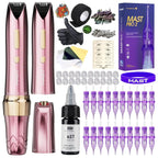 Mast P60 Permanent Makeup Tattoo Machine 5 Adjustable Strokes LED Digital Display Lightweight Design for Eyebrows Eyeliner Lip