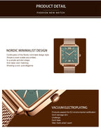 Miyota 2035 Quartz Machine Core Luxurious Top Brand Original Wrist Watch High Quality Fashion Women's Sports Dropshipping Watch