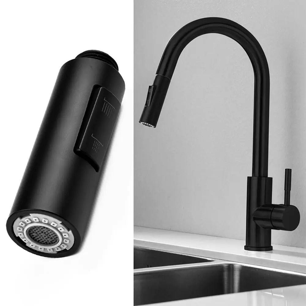 Universal G1/2 Pull Out Shower Nozzle Sprayer Bathroom Sink Spare Replacement Tap Kitchen Faucet Spray Head