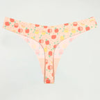 Ultra-thin Seamless Underwear Women's Panties Sexy Graphic Print Thongs Female Low-Waist Stretch G Strings Comfort Lingerie New