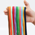 1Pair Flat Shoelaces Classic Shoe Laces Fashion Solid Sports Shoelace length 100/120/140/160/180cm Shoe Accessories