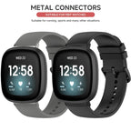 Silicone Strap For Fitbit Versa 4 3 2 1 Versa Lite Band SmartWatch Bracelet For Fitbit Sense/Sense 2 Correa Watchband Pin Buckle