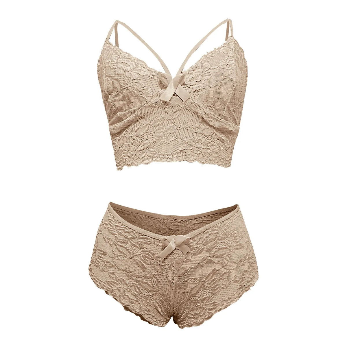Sexy Adult Plus Size Lingerie Set Women's Push Up Corset And Thong Set Lace Floral Bralette Solid Sexy Underwear Woman LenceríA