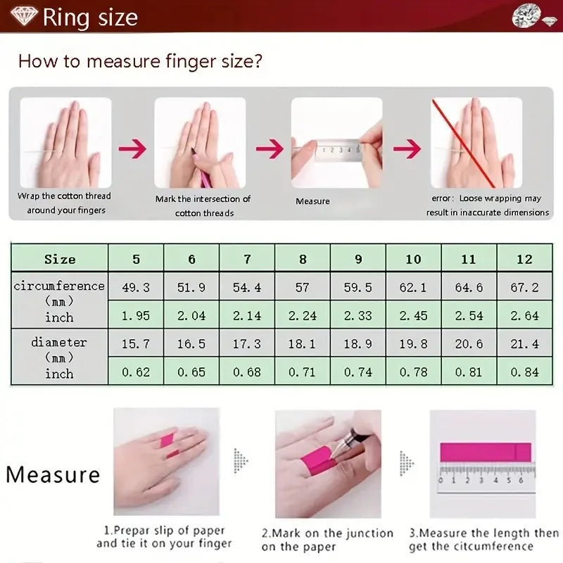 Elegant Wide Band Ring Inlay Sparkling Cubic Zirconia Luxurious Square Ring Women's Gorgeous Jewelry Accessory