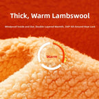 Thickened Lamb Velvet Hooded Cardigan Pure Color Oversize Sweatshirt Men Women Korean Style Winter Warm Casual Outerwear
