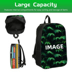Kids 3Pcs Set Backpack Football Star Student School Shoulder Bag Pencil Bags Ronaldo Bookbag CR Rucksack Best Gift