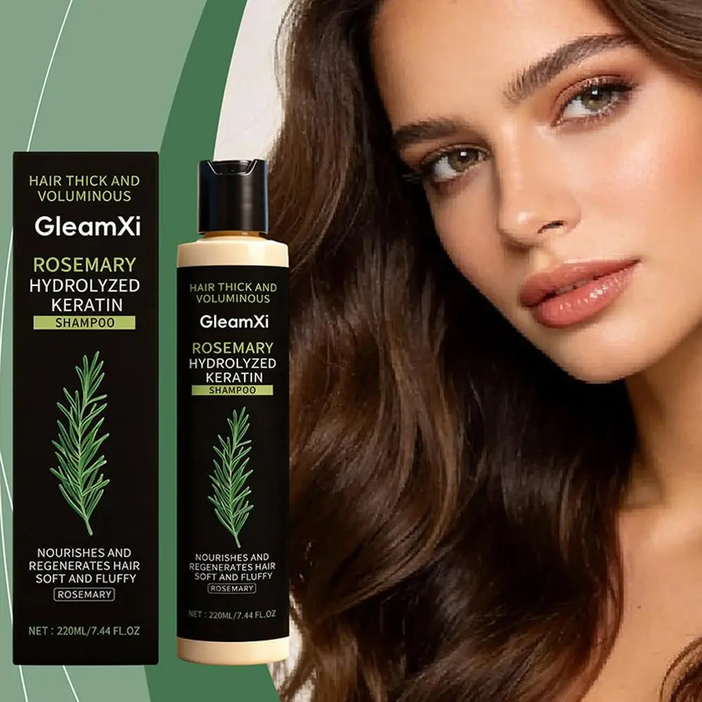 Rosemary Hair Growth Shampoo Organic Rosemary Oil for Hair Growth, Natural Anti Loss Thickening Shampoo for Thinning Hair