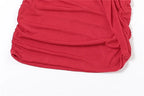 Nibber Backless Dress Woman Twist Bandage Halter Swing Collar Cleavage Sleeveless Midnight Club Party Sexy Fashion Mini Bodycon