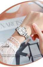 OLEVS Luxury Brand Couple Watch Classics Dual Calendar Wristwatch for Men and Women Waterproof Lover's Watch Set Gift Box