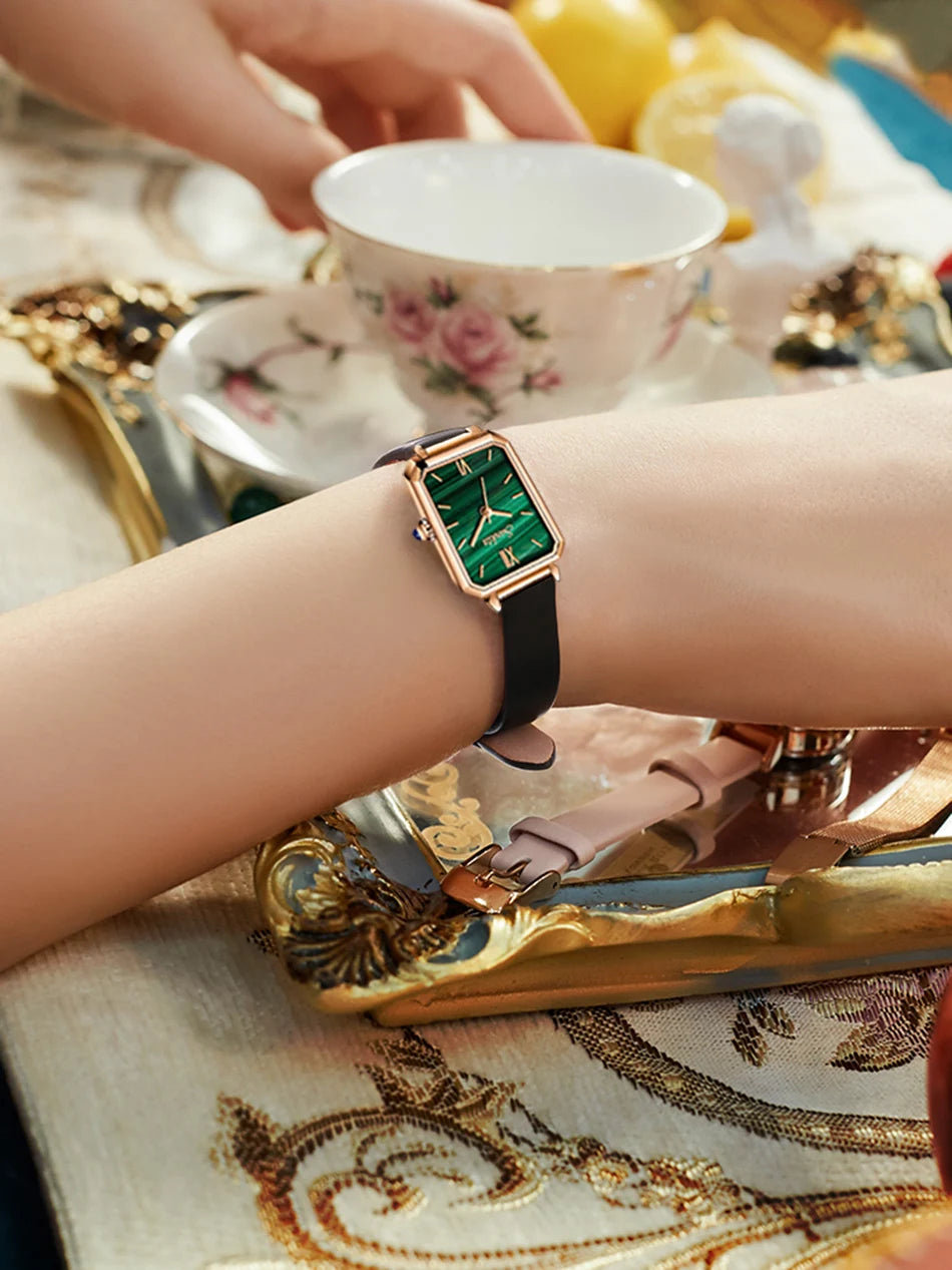 New LIGE Brand SUNKTA Women Watch Quadrate Quartz Waterproof ClockPersonality Fashion Female Quartz Wristwatch Relogio Feminino