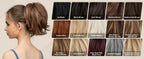 SARLA Synthetic Diy Claw Clip In Ponytail Extension Hairpiece Hair Bun Fake Blonde Hair False Pigtail for Women