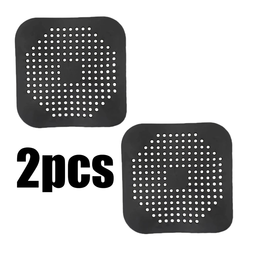 1/4pcs Shower Drain Plug Hair Catcher Stopper Kitchen Sink Strainer Sewer Silicone Bathroom Floor Bathtub Water Filter Home Tool