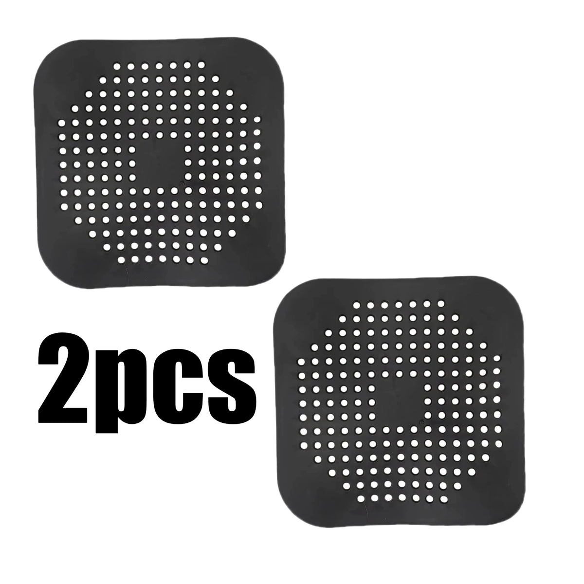 1/4pcs Shower Drain Plug Hair Catcher Stopper Kitchen Sink Strainer Sewer Silicone Bathroom Floor Bathtub Water Filter Home Tool