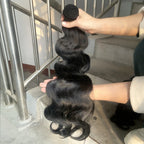 30 40 Long Body Wave Bundles Human Hair 8-40 Inch Brazilian Raw Unprocessed Raw Virgin Human Hair Wavy 2/3/4 Bundles