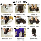 200% Density 20 Inch Body Wave Headband Wig Human Hair for Black Women None Lace Front Wigs Wear And Go Machine Made Headband