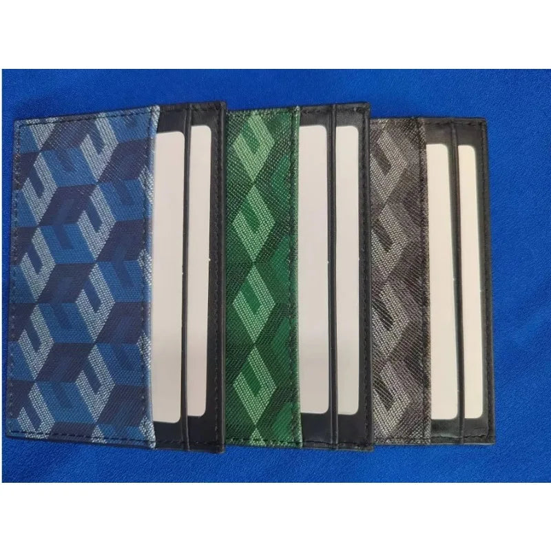 2026 New Trendy 3D Pattern Genuine Leather Card Holder Multi-Functional Small Size for Men And Women Card Protector Coin Purse