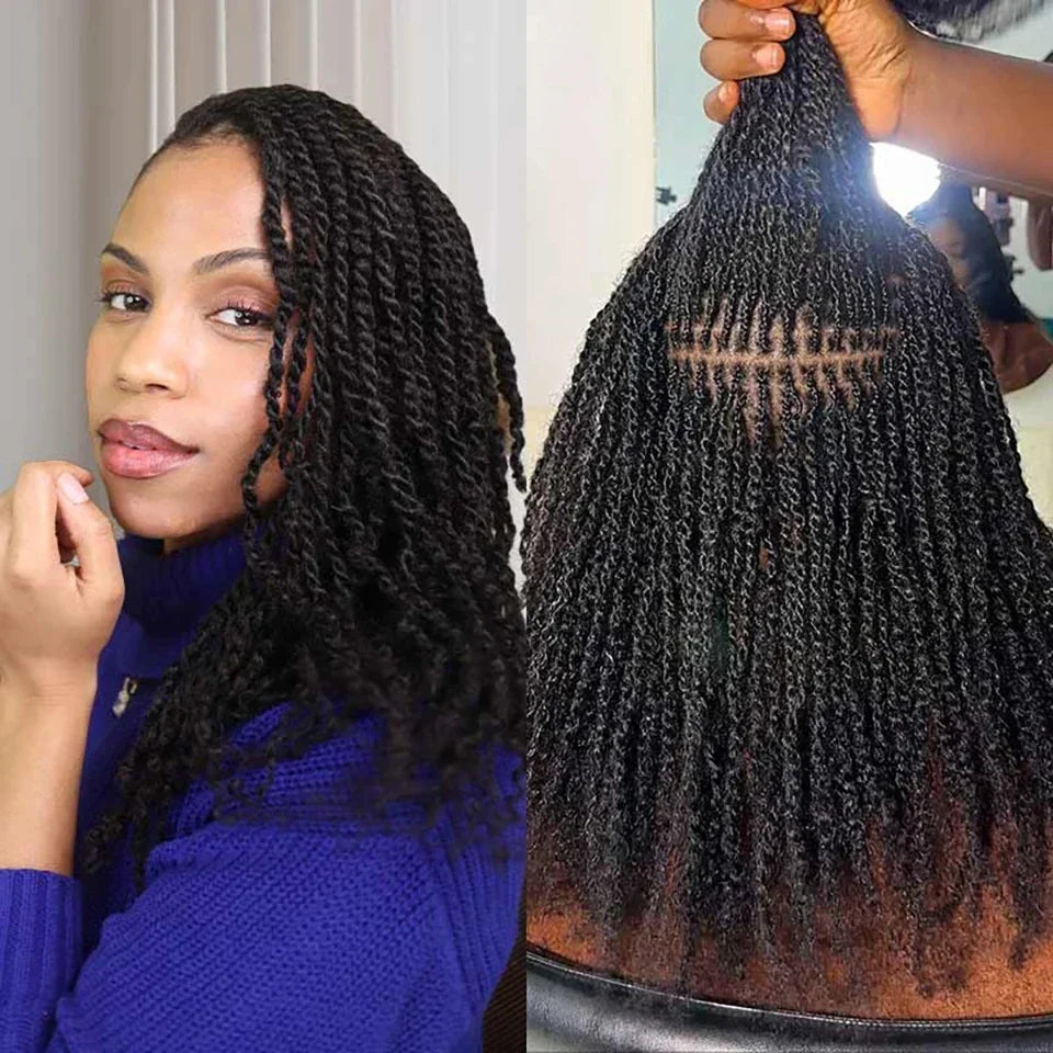 Brazilian QVR Afro Kinky Bulk Human Hair For Braiding Dreadlock Hair 50g/pc Virgin Natural Brown Remy Human Hair Debut Extension