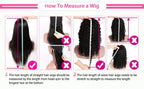 180% Density Brazilian Human Hair Wigs Pre Plucked Hd 13x4 Lace Front Wig Bleached Knots Transparent Lace Frontal Wig