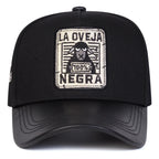 Unisex LA OVEJA NEGRA Letter Embroidery Baseball Caps Spring and Autumn Outdoor Adjustable Casual Hats Sunscreen Hat Sports Cap