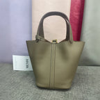 Brand Bucket Bag 18 22CM Women's Bags Trend 2026 Handbag Genuine Leather Luxury Designer Hand Bag Ladies New In Tote Bag