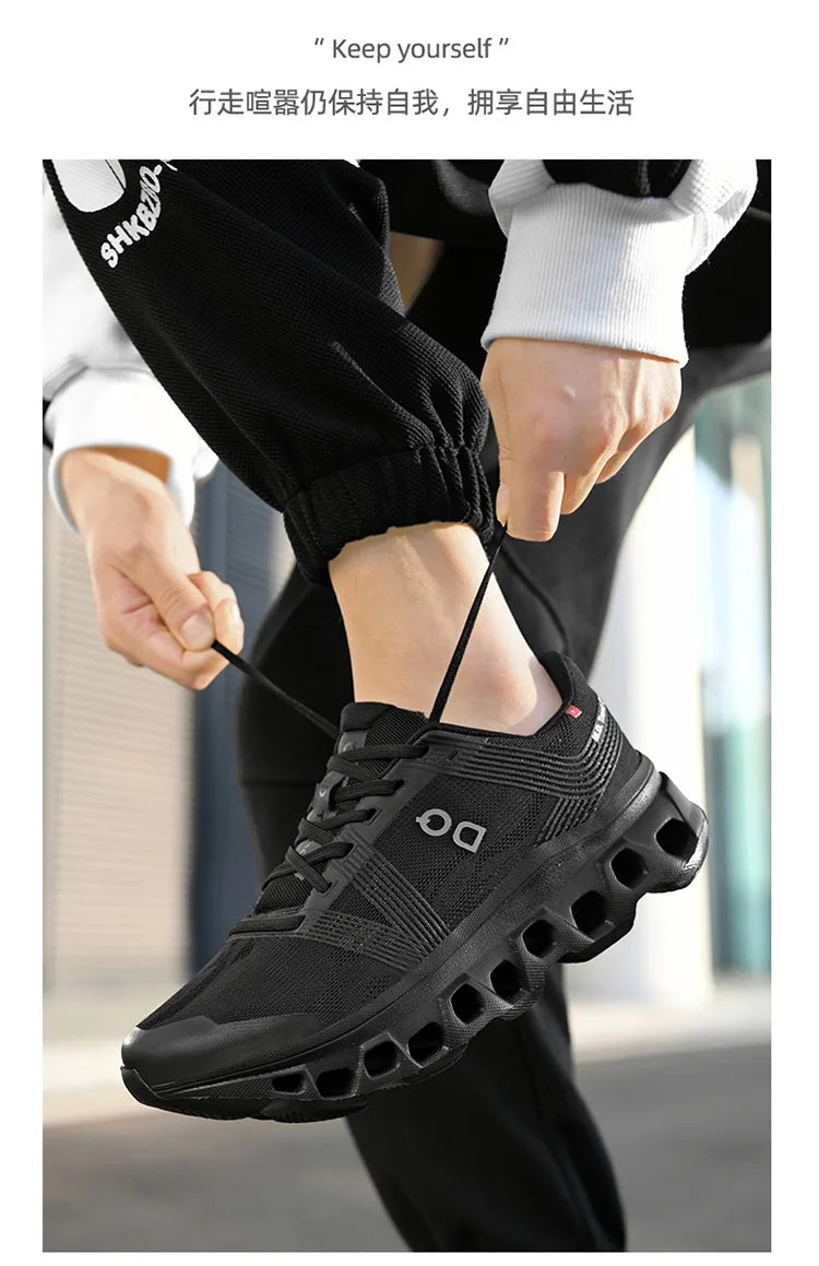 Marathon Sports Running Shoes Men Breathable Lightweight Sneakers Comfortable Athletic Nonskid Leisure Outdoor Sneakers for Men