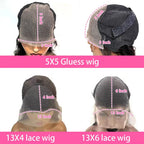 Straight Lace Front Wigs Human Hair 13X6 Hd Lace Frontal Wig 13X4 Bone Straight Human Hair Wigs Hair Accessories For Women