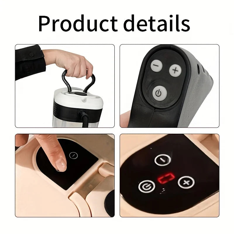 High Pressure and High Temperature Handheld Household Steam Cleaner for Air Conditioning Kitchen Car Furniture Cleaning