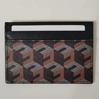 〔CC〕|Classic Fashion 3D Pattern Design Multi-Functional Leather Card Holder Protection Clip Wallet〔88〕