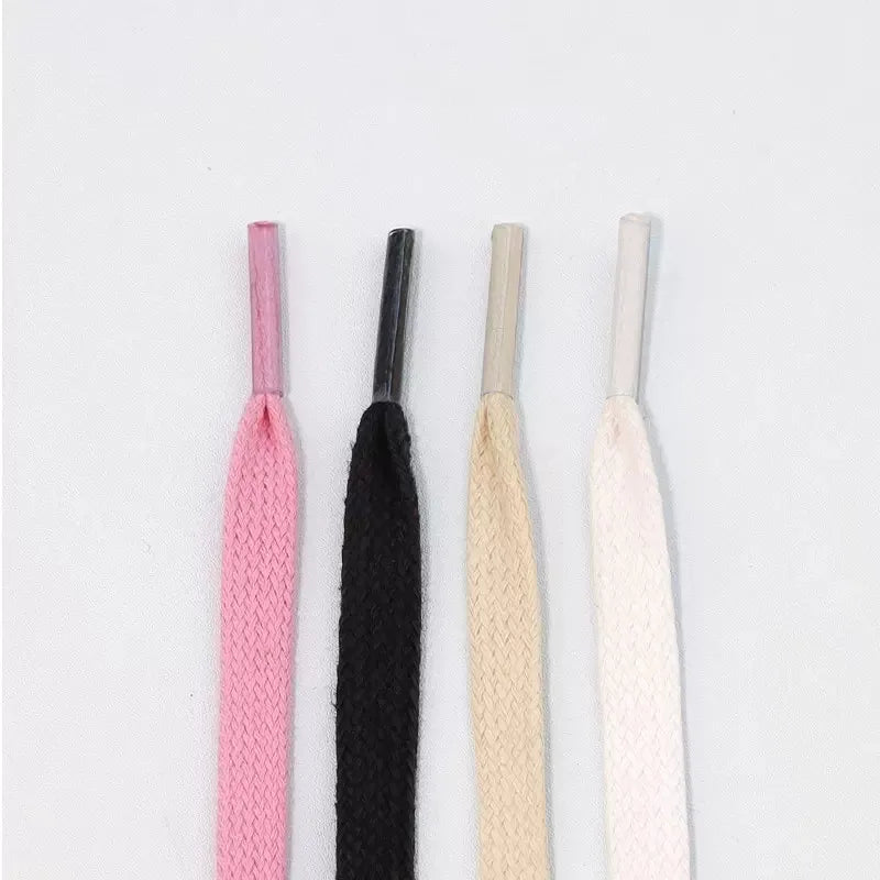 Flat Waxed Cotton Shoelaces Men Women Trend Personality Sneakers Sport Casual Basketball Lightning Barb Shoes Laces Dropship