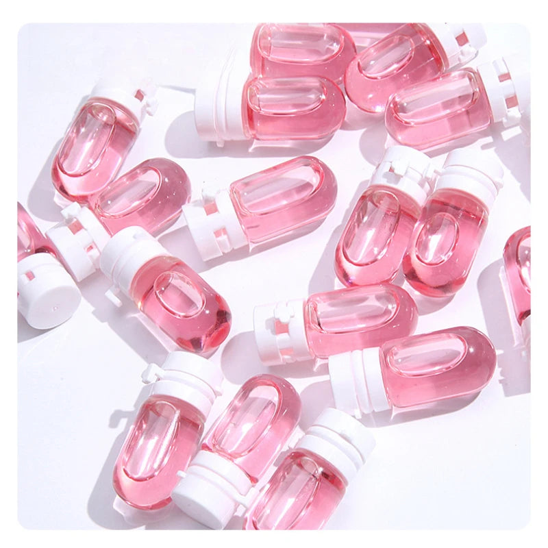 20/10pcs Leak-Proof Travel Bottle for Makeup Remover Lotion Portable Dispenser Essence Bottled Separately Cosmetic Containers