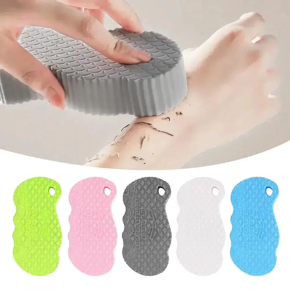 NEW 3D Magic Children Bath Sponge Body Exfoliating Dead Skin Sponge Cleaning Shower Brushes Peeling Sponge Artifact