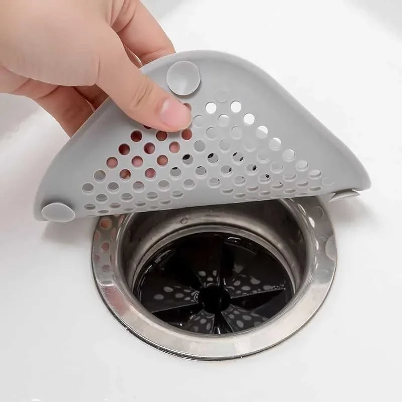 1/4pcs Shower Drain Plug Hair Catcher Stopper Kitchen Sink Strainer Sewer Silicone Bathroom Floor Bathtub Water Filter Home Tool