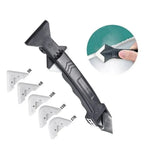 5 in1 Silicone Remover Sealant Smooth Scraper Caulk Finisher Grout Kit Tools Floor Mould Removal Hand Tools Set Accessories