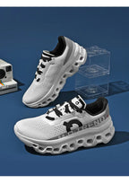 2025Male Cushioning Sneakers NonSlip Casual Sports Shoes Lightweight Men's Walking Running Shoes Hhollow Design Large Size 39-45