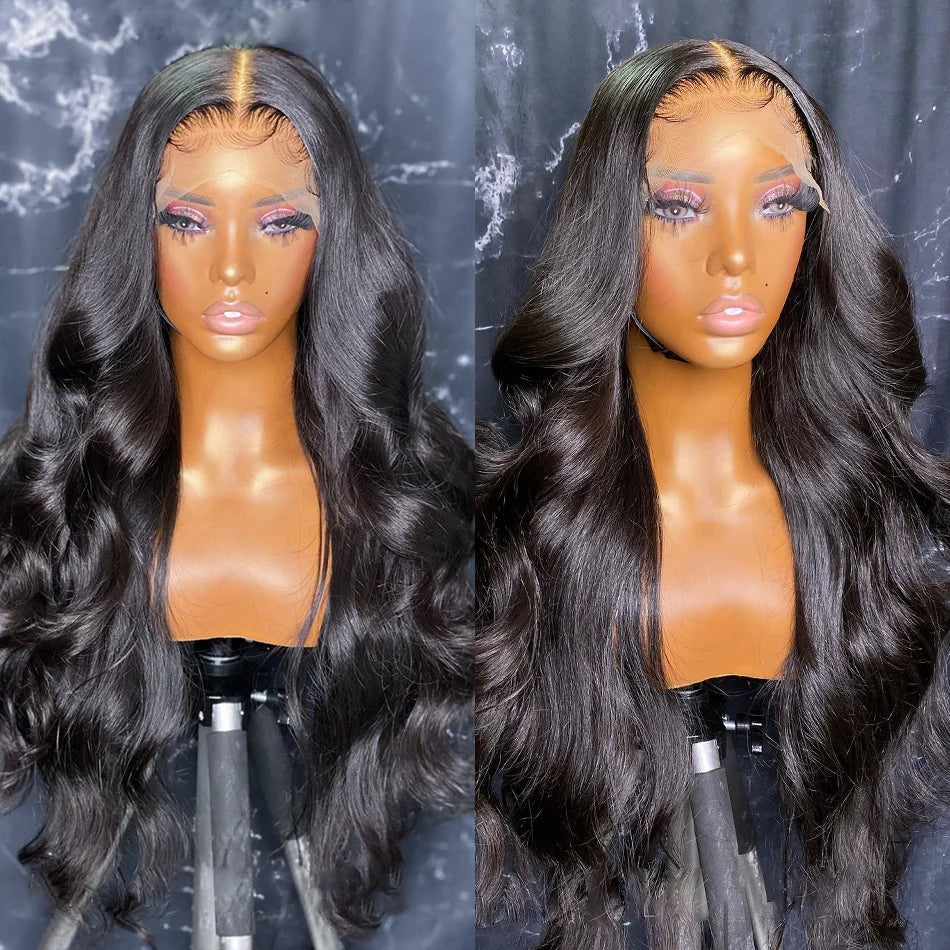 30 40 Inch 13x4 13x6 Hd Body Wave Lace Front Wigs Pre Plucked Loose Wave Lace Frontal Wig Water Wave Human Hair Wigs For Women