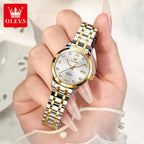 OLEVS 9946 Women Watch Auto Date Stainless steel Waterproof Luminous Automatic Mechanical Watch