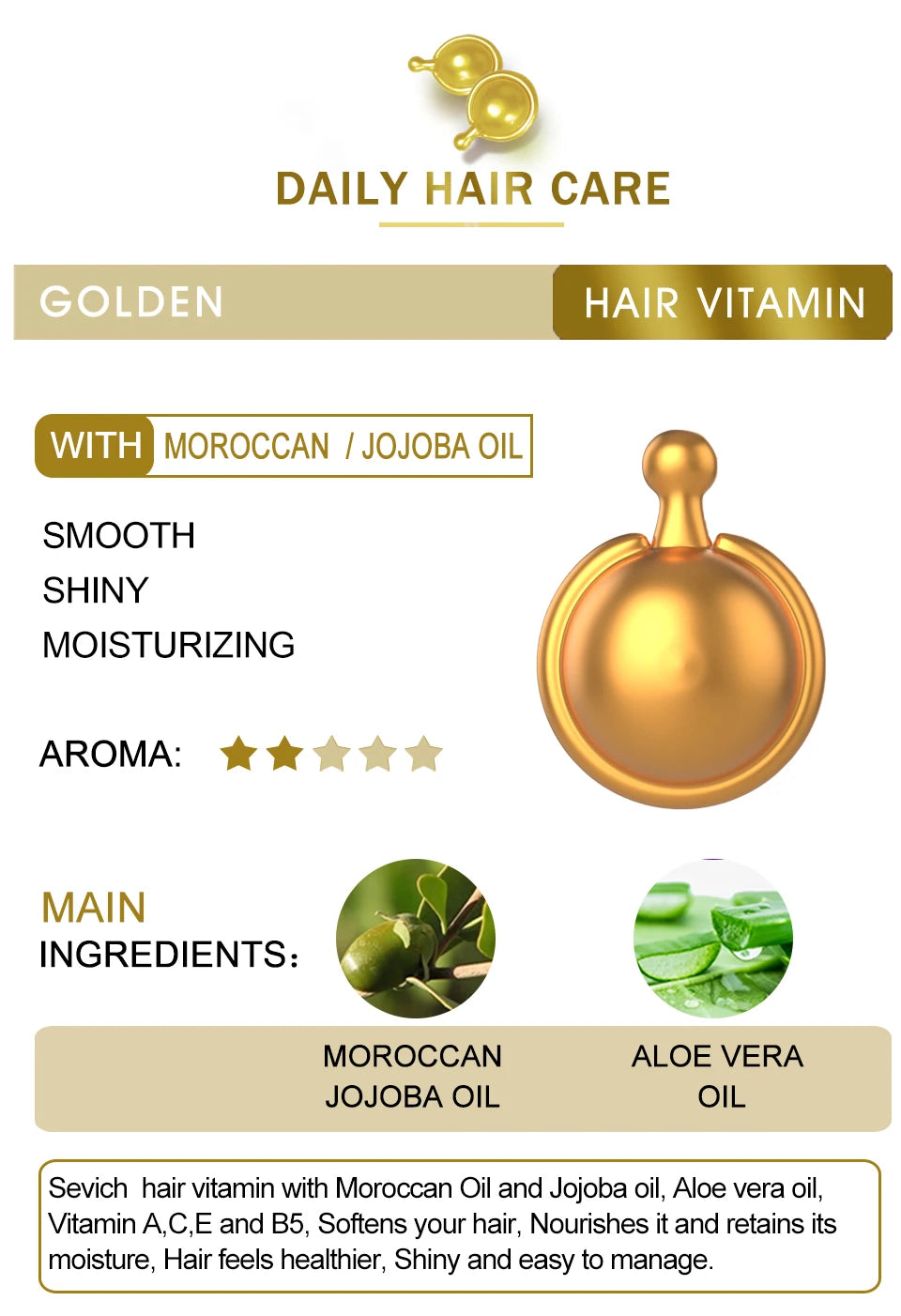 Mix Hair Vitamin Capsule Fast Repairing Maltreated Frizzy Hair Silky Moisturizing Hair Oil  Nourishing Keratin Complex Serum Oil