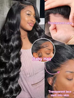 250 Density 100% Human Hair Body Wave 5x5 Glueless Lace Frontal Wigs 13x6 HD Lace Front Wig 40 Inch 13x4 Brazilian Black Clourse