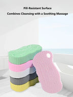3D Magic Children Bath Sponge Body Exfoliating Dead Skin Sponge Massager Cleaning Shower Brushes Peeling Sponge Artifact
