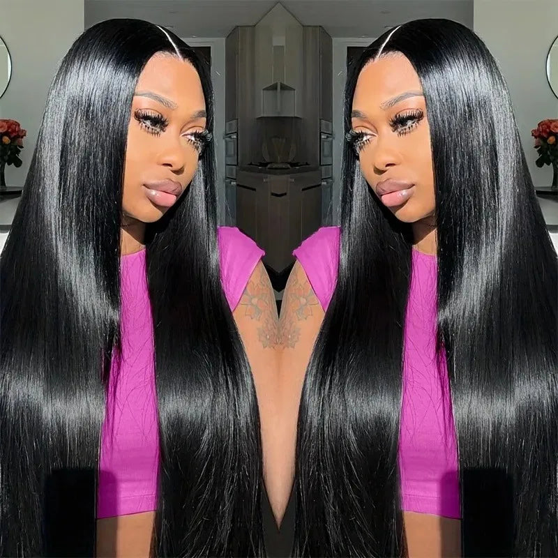 Highlight Wig 13x4 HD Lace Front Wigs Human Hair 250% Density  Straight Lace Closure Wigs Human Hair 4/27 Honey Blonde Lace Frontal Wig for Women 16 Inch