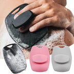 New Exfoliating Silicone Brush Cleanser No Slip Handle Body Scrubber Cleans and Massages Skin Bathroom Accessories Bath Brush