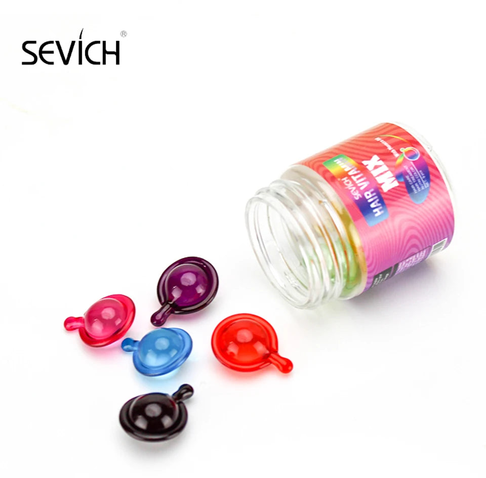 Mix Hair Vitamin Capsule Fast Repairing Maltreated Frizzy Hair Silky Moisturizing Hair Oil  Nourishing Keratin Complex Serum Oil