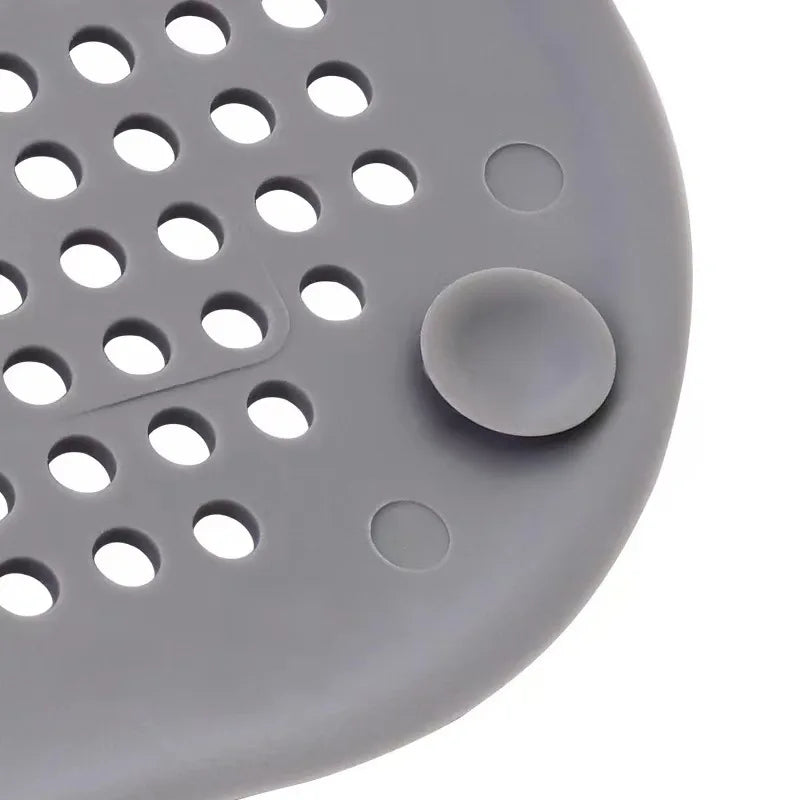 1pc Sink Anti Clogging Artifact Floor Drain Cover Bathroom Hair Filter Kitchen Sink Drain Hair Filter Mesh Cover TPR