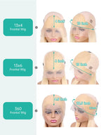 30 40 Inch 613 Human Hair Wig 13x6 Hd Lace Frontal Wigs For Women Body Wave 360 Wigs Human Hair Honey Blonde 13x4 Lace Front Wig