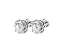 12 Pairs Stainless Steel Stud Earrings for Men Hypoallergenic Earring Unisex Studs Inlaid Cubic Zirconia Men Earrings Hoop