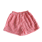 Stylish Korean 2026 New Toddler Plaid Baby Girls' Summer Shorts Breathable Comfortable Cool Boys Summer Beach Shorts