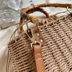 Summer Fabric Solid Color Youth Shoulder Bags 2026 Brand Beach Women's Handbags on Sale String Exquisite High Beauty Ladies Bags