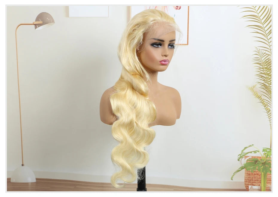 30 40 Inch 613 Human Hair Wig 13x6 Hd Lace Frontal Wigs For Women Body Wave 360 Wigs Human Hair Honey Blonde 13x4 Lace Front Wig