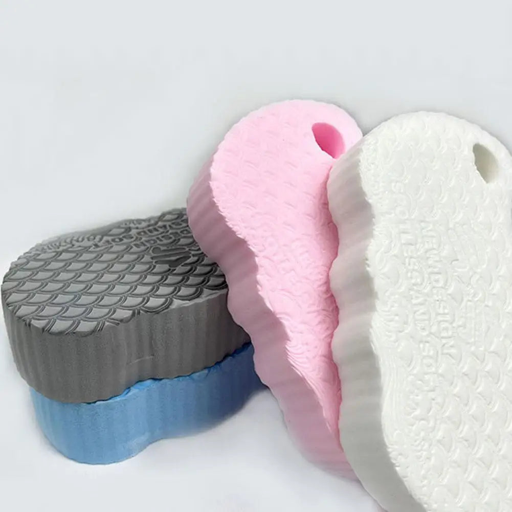 1/4Pcs 3D New Soft Sponge Body Scrubber Bath Exfoliating Scrub Sponge Super Soft Bath Body Bath Sponge Dead Skin Remover