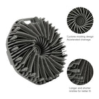 1pc Silicone Bath Brush Polygon Bath Rub Back Brush Exfoliating Massage Brush Bath Sponge Body Washing Tools Cleaning Tools